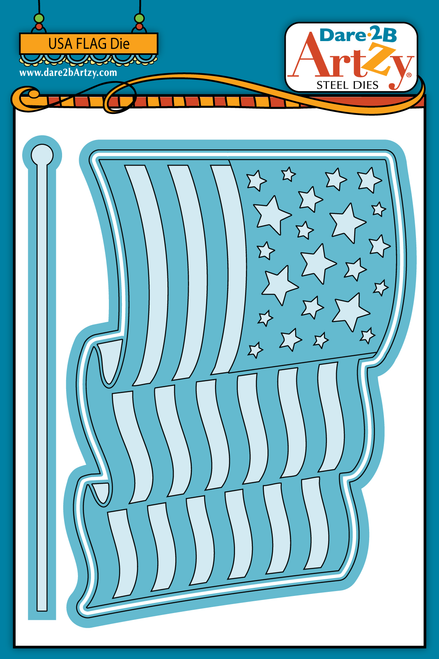 DARE 2B ARTZY Cutting Die: USA Flag